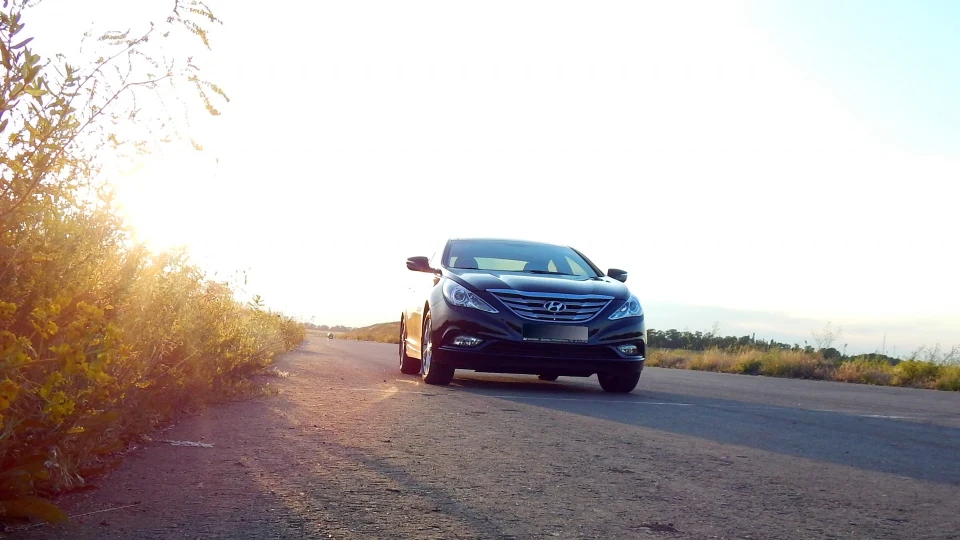Hyundai Sonata Style 2.4 Blue Black 4
