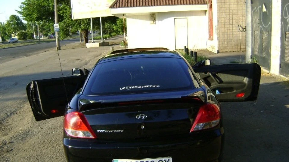Hyundai Tiburon Чорна кішка
