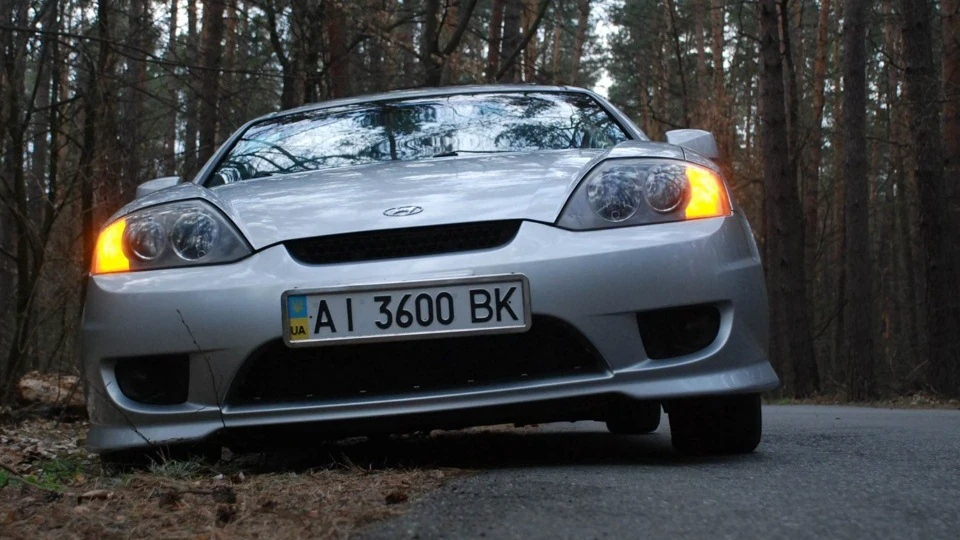 Hyundai Tiburon Моя ракетка ) 2