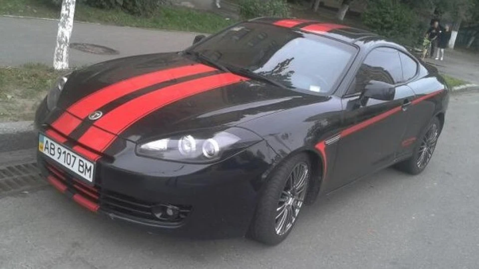 Hyundai Tiburon Полосатик 4