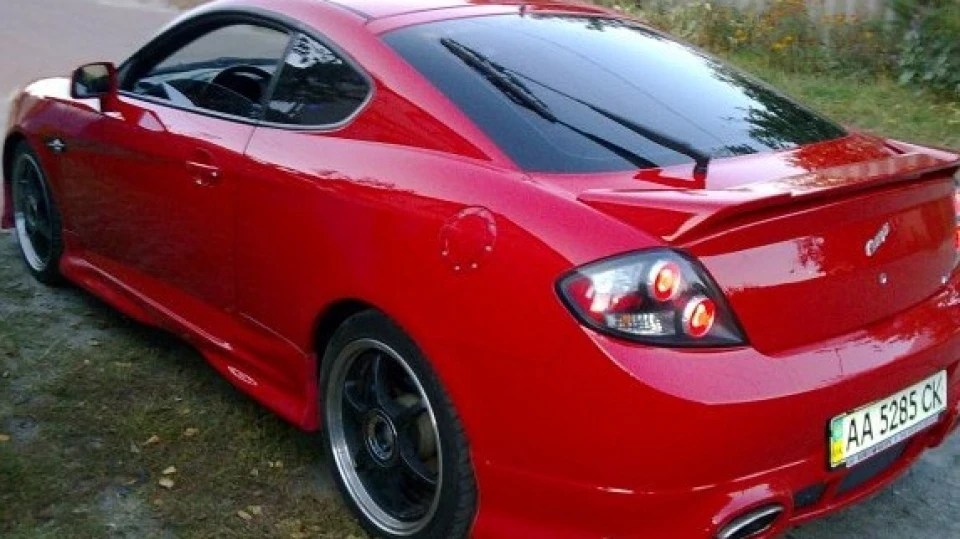 Hyundai Tiburon Псевдо ферарі! 4