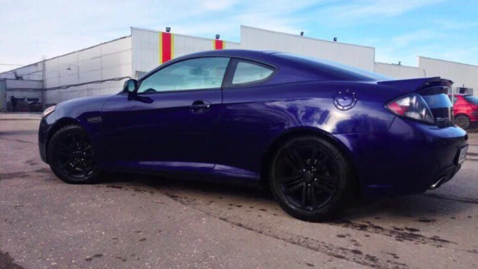 Hyundai Tiburon Синій металік 2