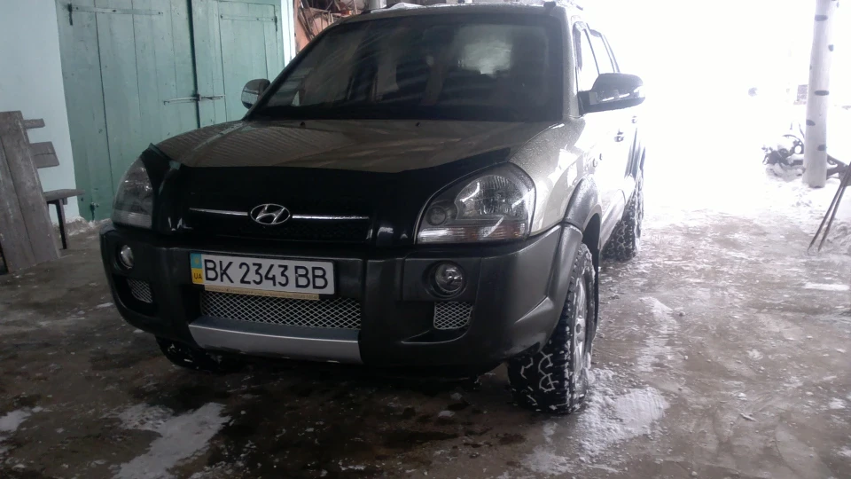Hyundai Tucson чіпований дизелек 4