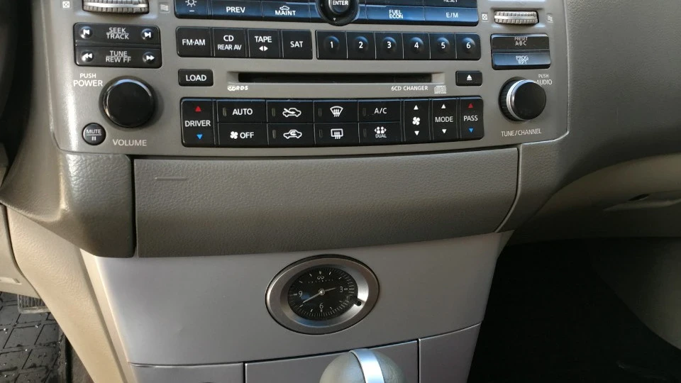 Infiniti FX Колір настрою чорний 2