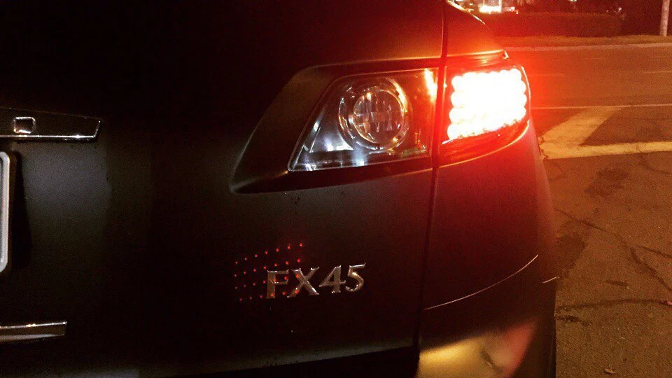 Infiniti FX FX45 V8 Black 4