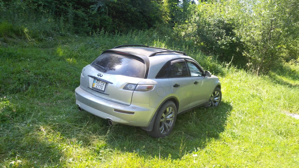 Infiniti FX Silver FX 2