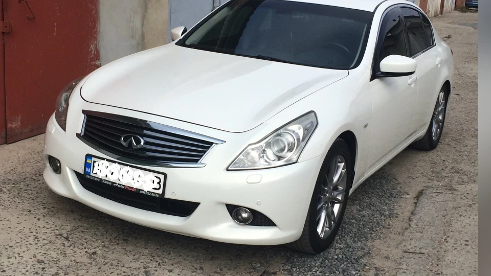 Infiniti G25 White Pearl. Odessa⚓️ 2