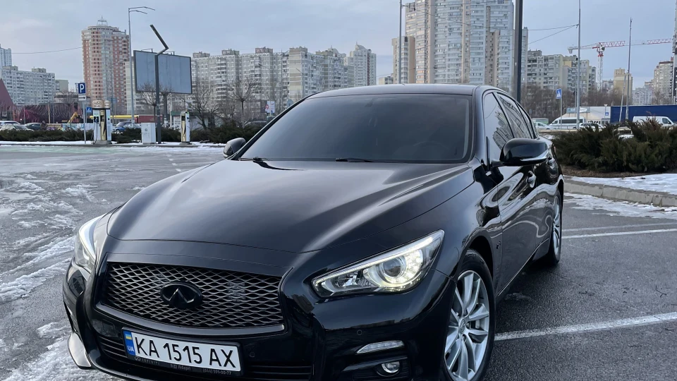 Infiniti Q50 дизель в антихромі 2