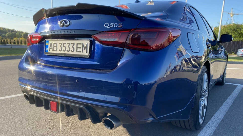 Infiniti Q50 Infiniti Q50 Red Sport 4