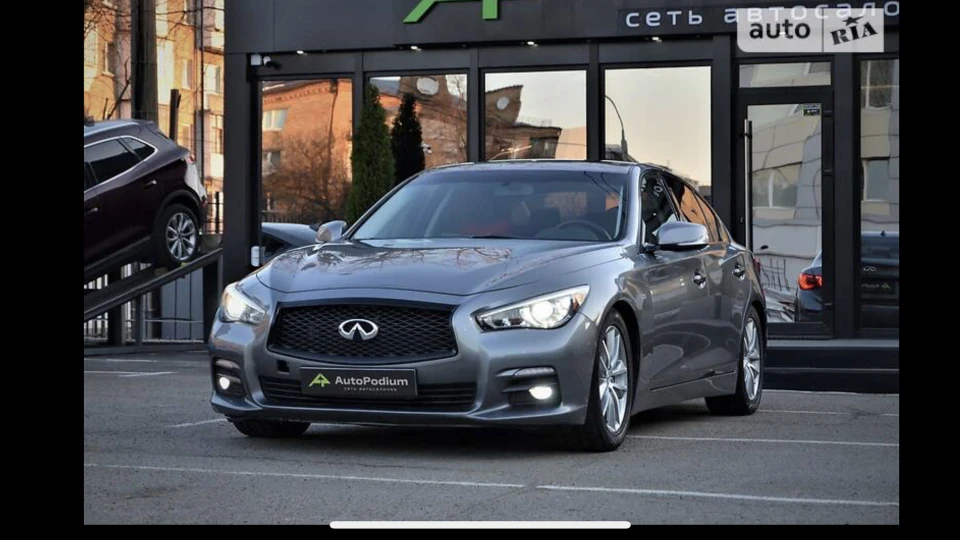 Infiniti Q50 Сіра атмо гармата 3