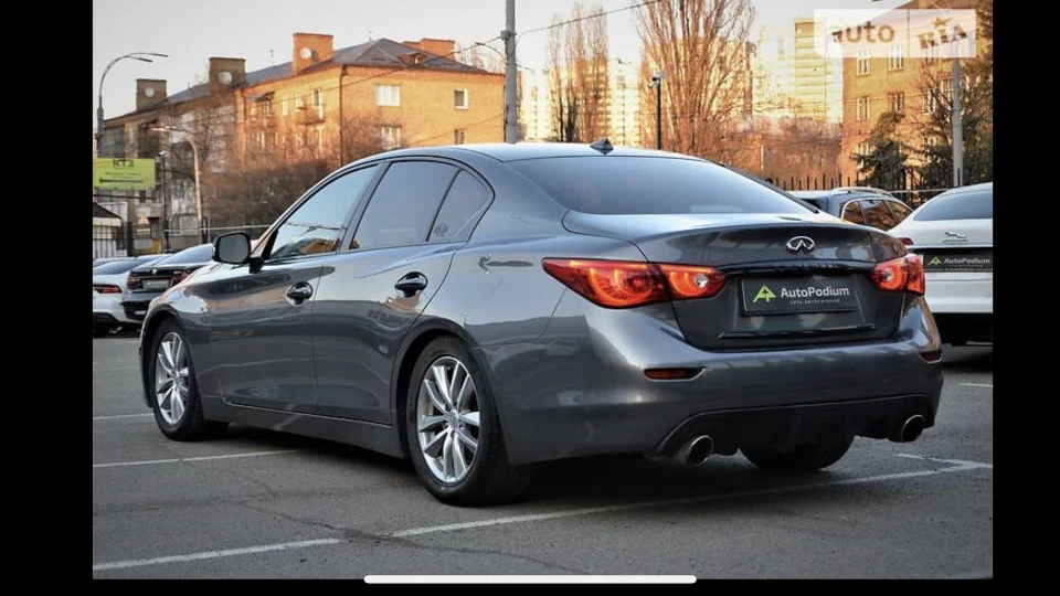Infiniti Q50 Сіра атмо гармата 5