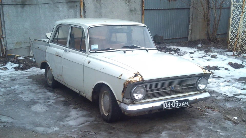 ІЖ Москвич 412 Білий-перший, але не сніг 2