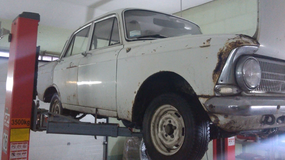 ІЖ Москвич 412 Білий-перший, але не сніг 5