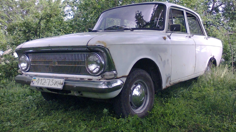 ІЖ Москвич 412 Світло-сірий (Білий) 2