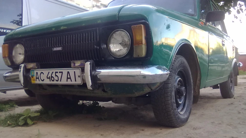 ІЖ Москвич 412 зелений шершень 4