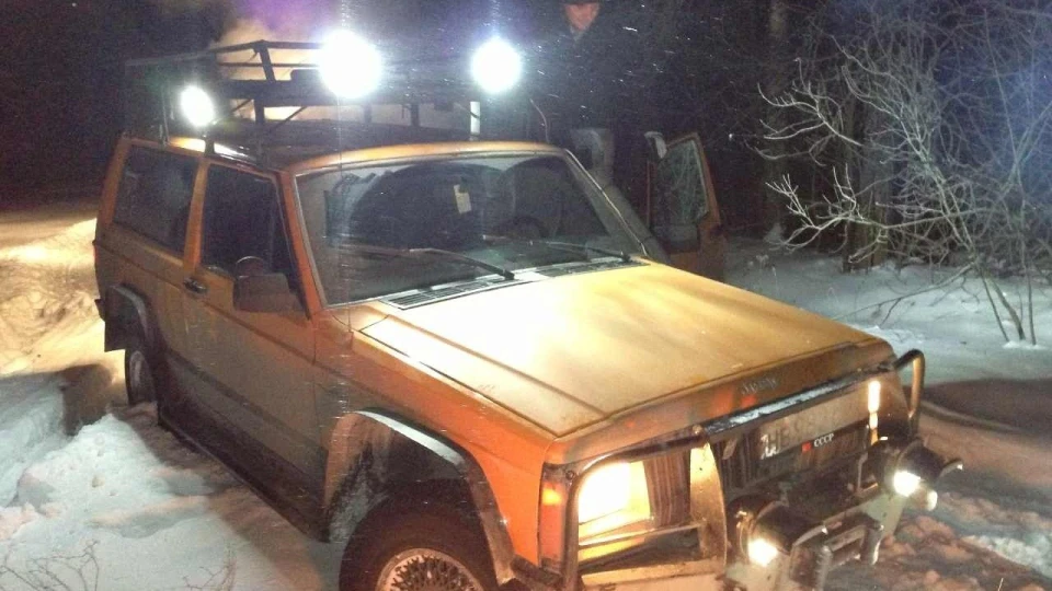 Jeep Cherokee 4літра апельсина!