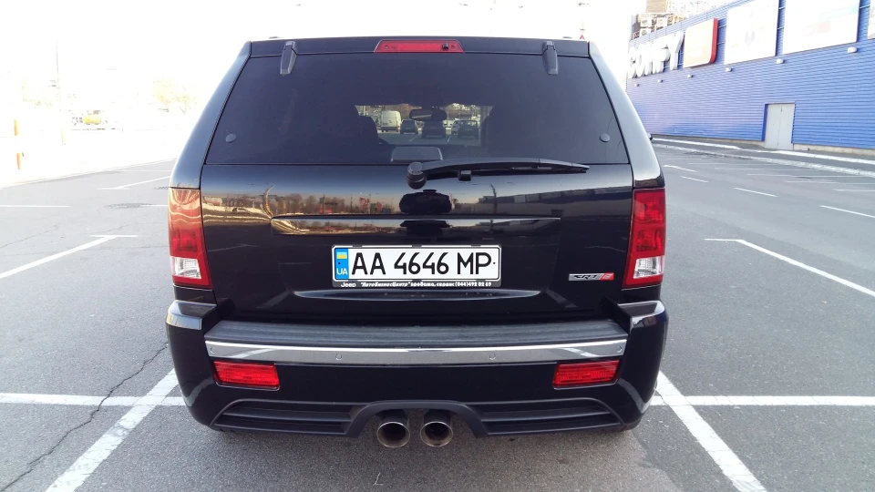 Jeep Grand Cherokee SRT-8 Чорний Володар 4