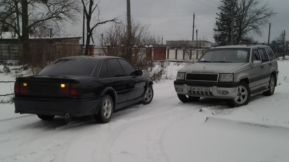 Jeep Grand Cherokee танк на колесах))) 4