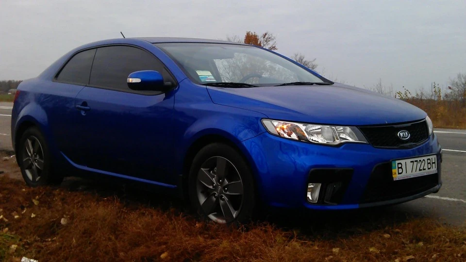 KIA Cerato Koup просто синій Koup 3
