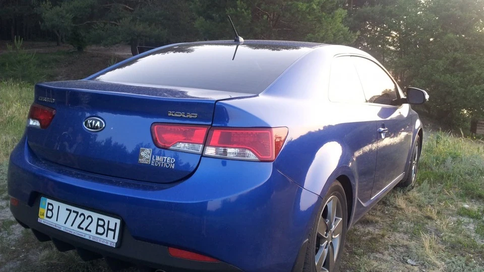 KIA Cerato Koup просто синій Koup 5