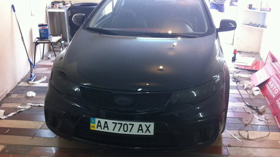KIA Cerato Koup НАЙБІЛЬША чорна kúpewka) 5