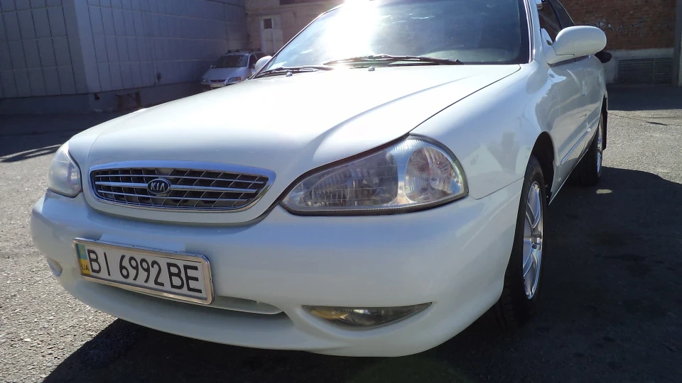 KIA Clarus снігова королева.) 2