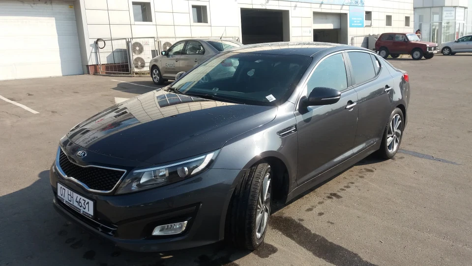 KIA K5 Заводський газ 2