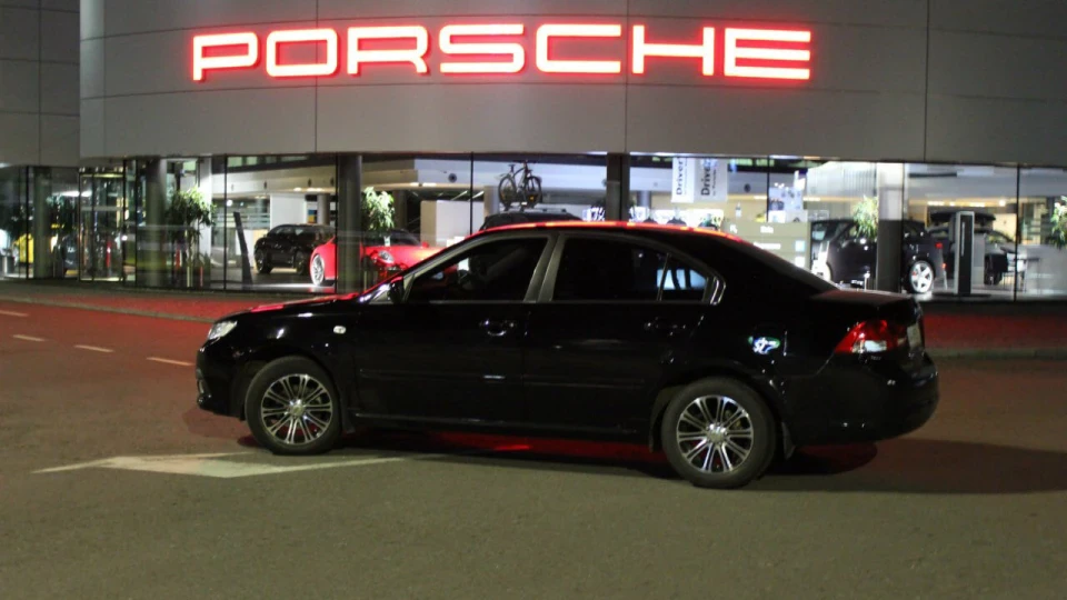 KIA Magentis Чорний Меджик 3