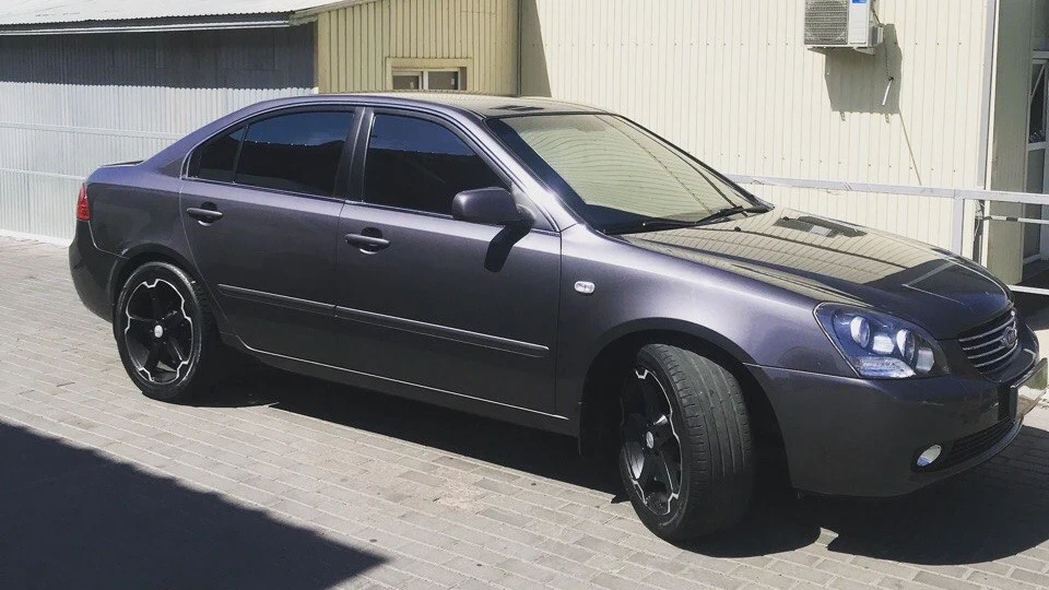 KIA Magentis Мокрий асфальт 2