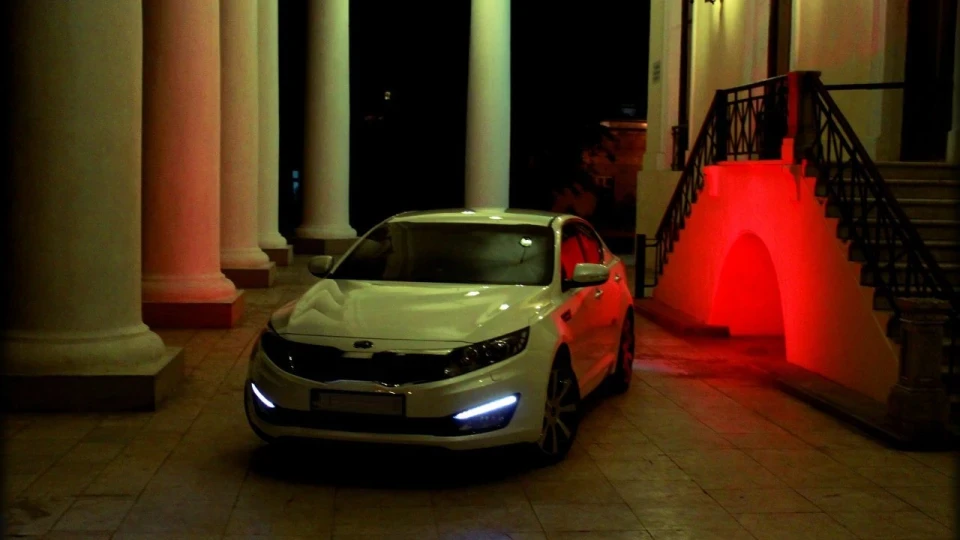 KIA Optima Pearl White !
