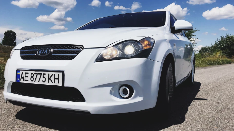 KIA Pro_Ceed Білий КЕД