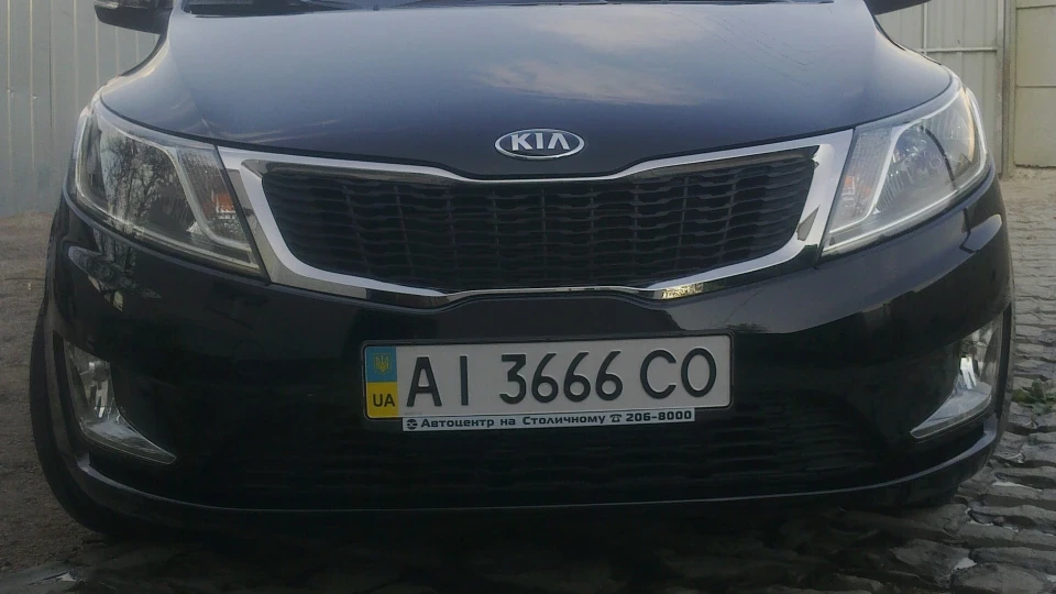 KIA Rio чорний принц 4