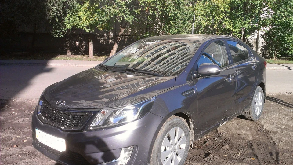 KIA Rio карбонару 2