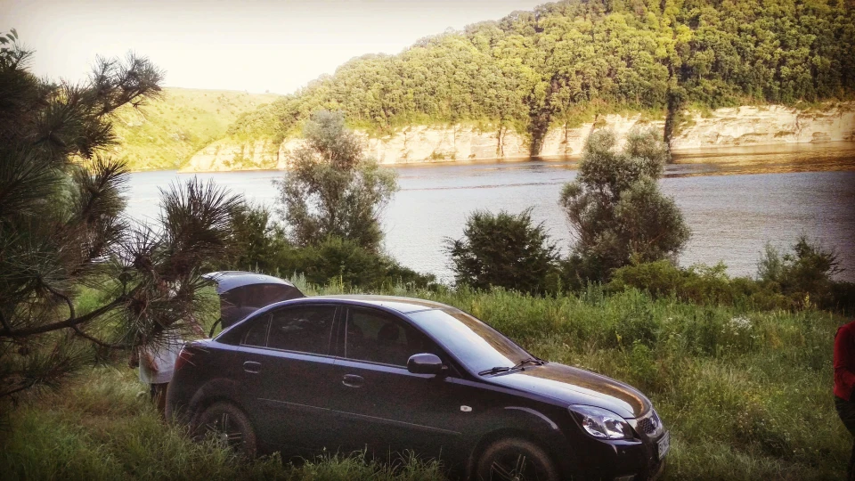 KIA Rio middle навшпиньки