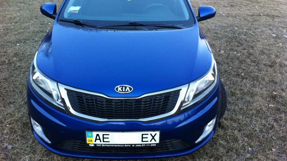 KIA Rio синій сапфір 1,4 2
