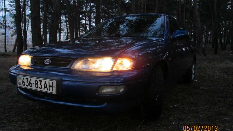 KIA Sephia -(blue*metalik) 2