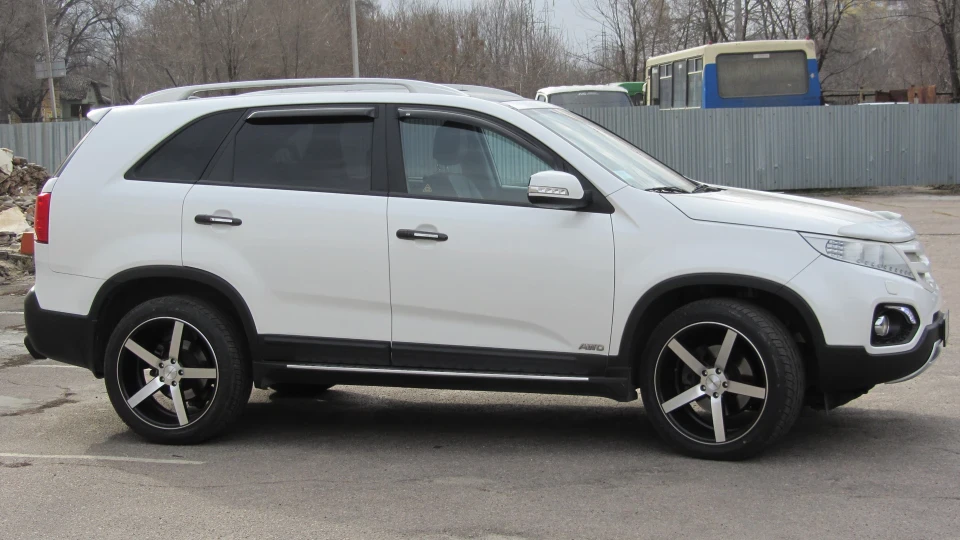 KIA Sorento -=Snow on Vossen Wheel=- 5