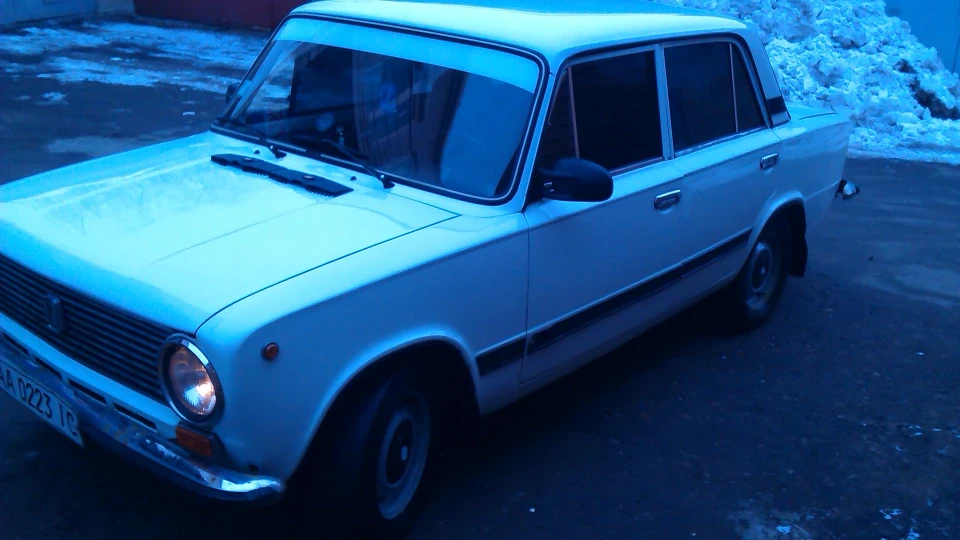 Lada 2101 Білий тихохід)) 3