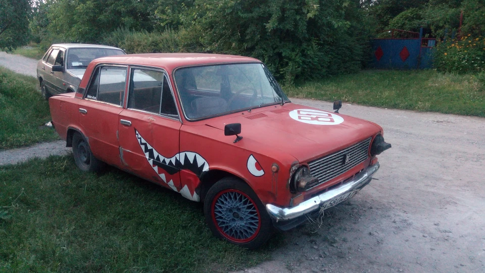 Lada 2101 dirty old woman 3