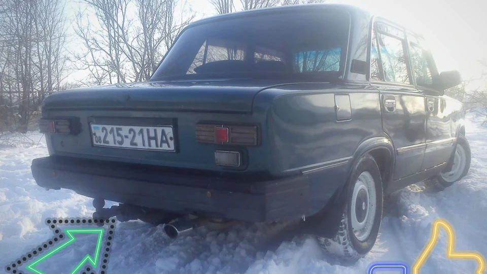 Lada 2101 Green/black 3