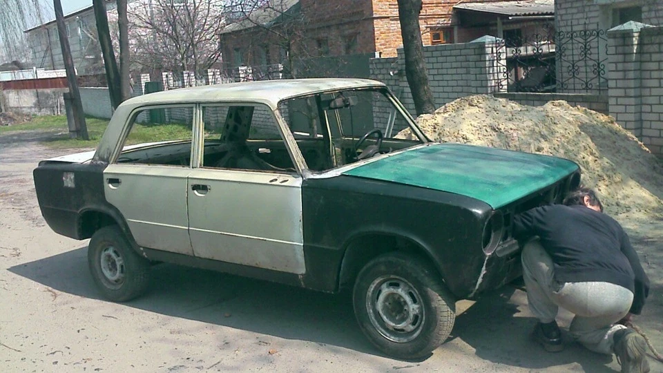 Lada 2101 Приведення з мотором! 4