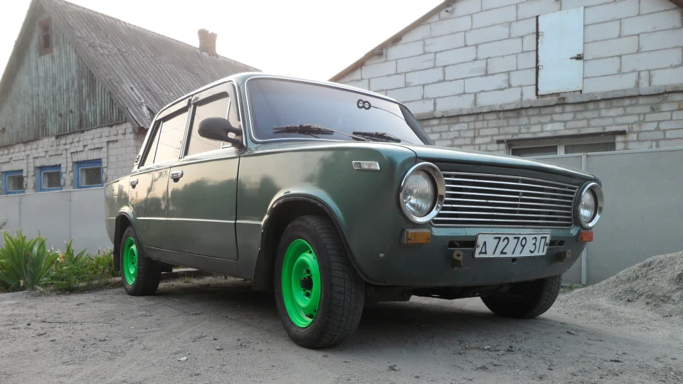 Lada 2101 ☜❶☞ stylish green 5