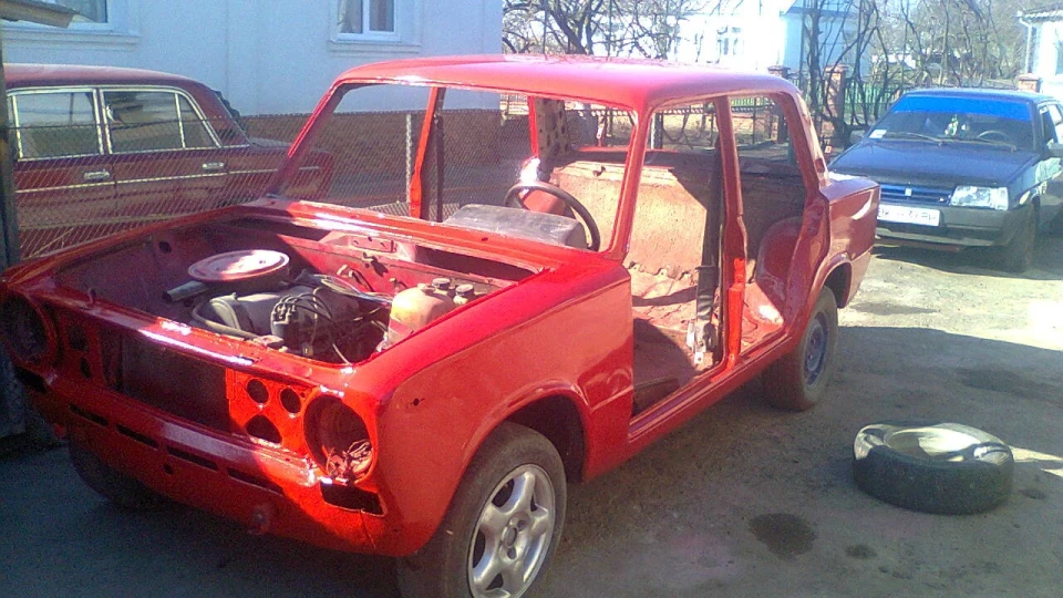 Lada 2101 знищене ретро(((