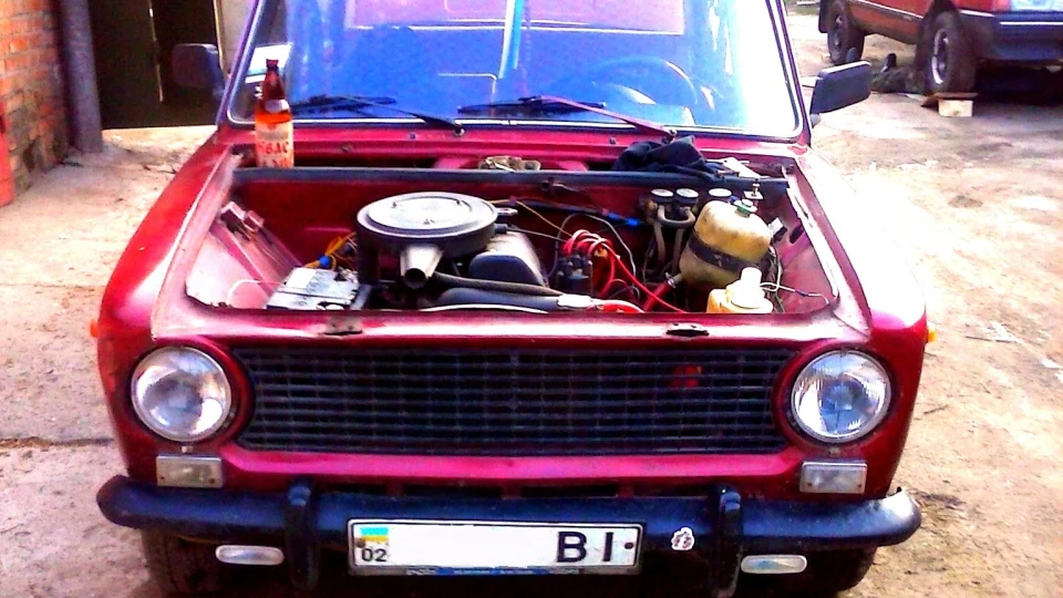 Lada 2101 Вишневий Бандит)) 3