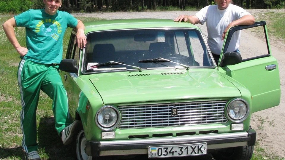Lada 2101 зелена *Сьюзі* 2