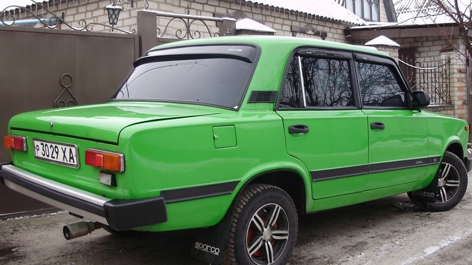 Lada 2101 зелена 2