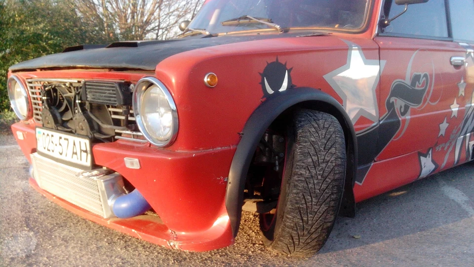 Lada 2102 turbo+S13 inside 2