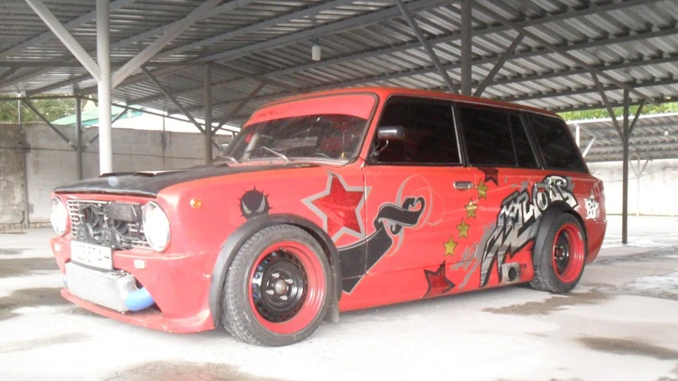 Lada 2102 turbo+S13 inside 3