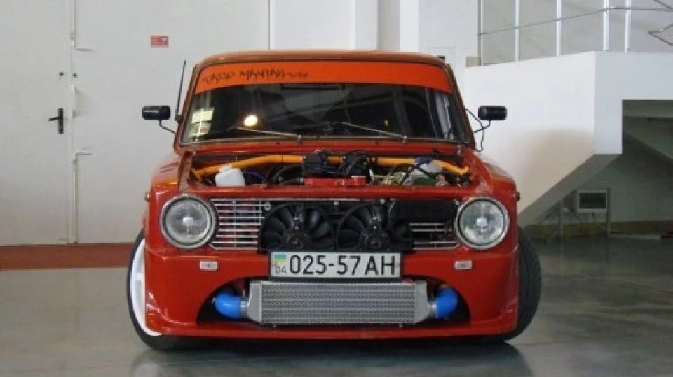 Lada 2102 turbo+S13 inside 4