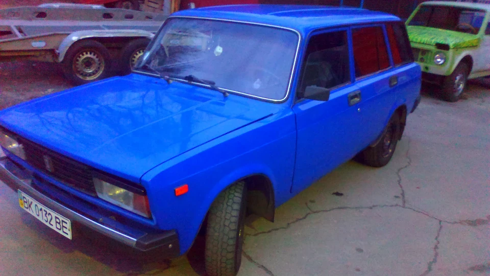 Lada 2104 Синьо 3